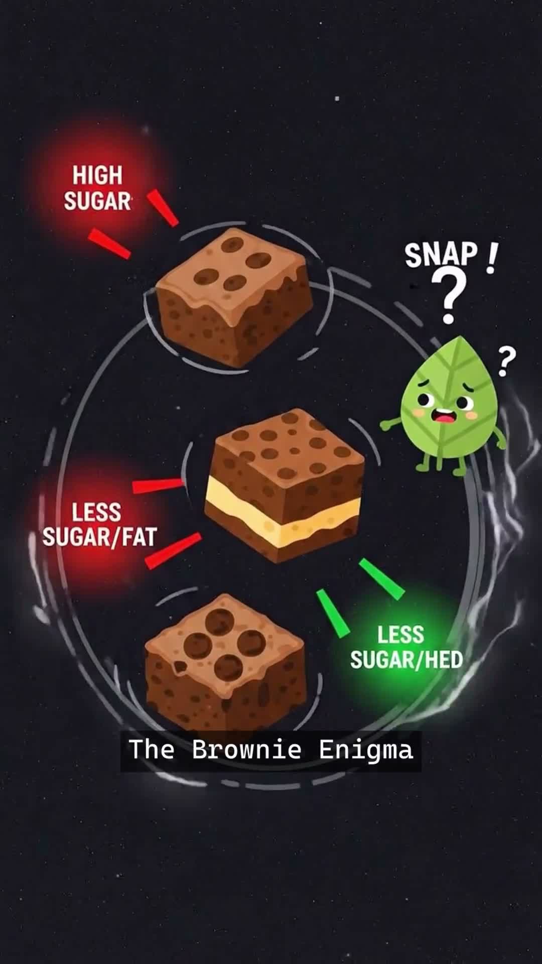 I scanned my brownie and... OH NO! 😱