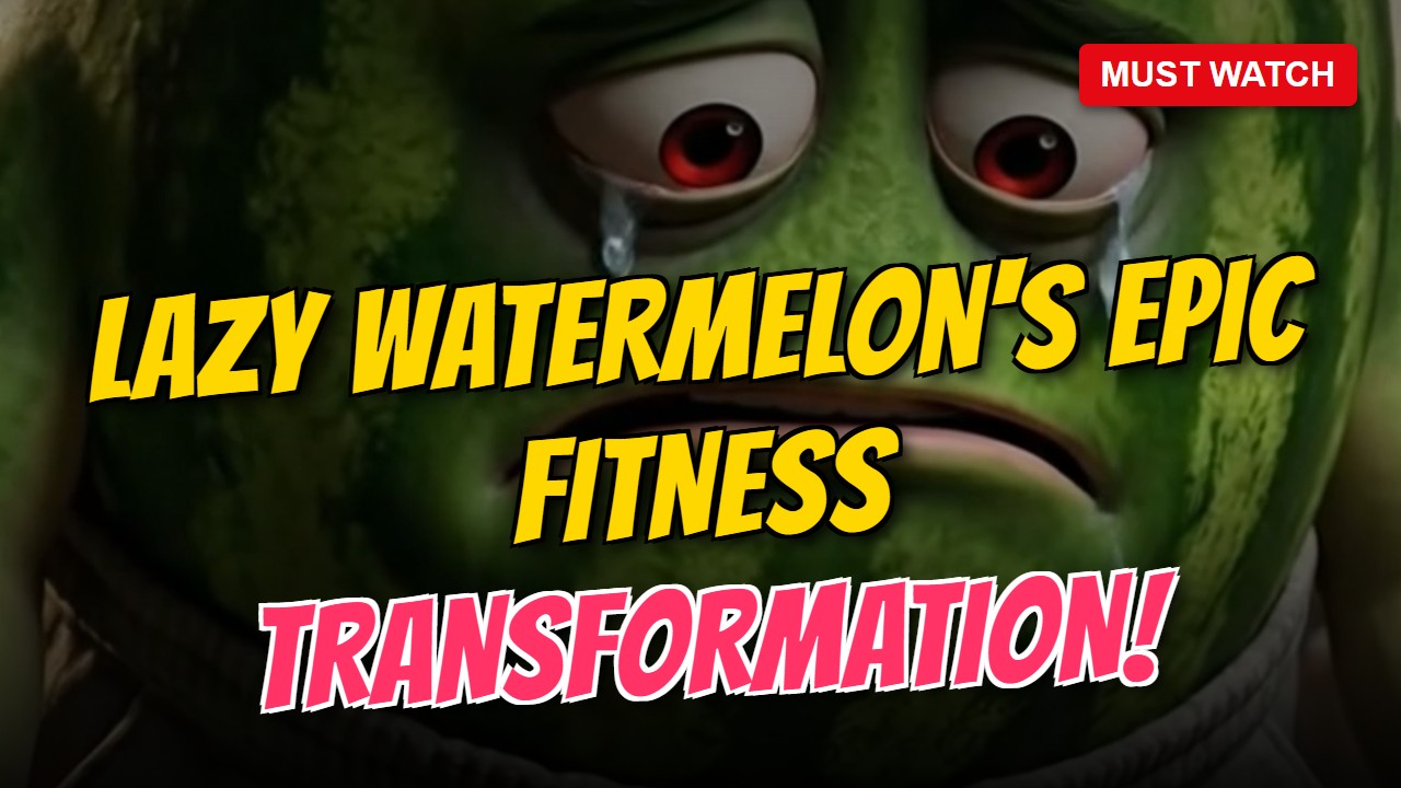 Lazy Watermelon's EPIC Fitness Transformation!