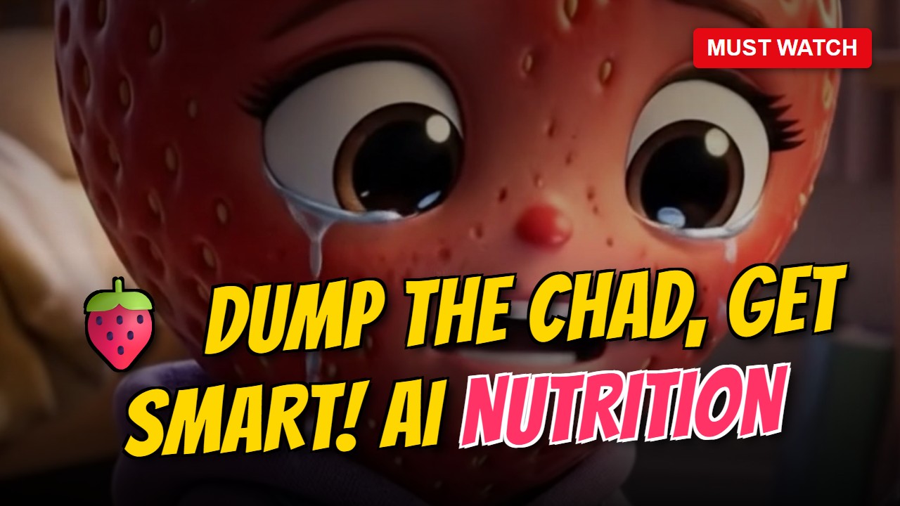 🍓 Dump the Chad, Get Smart! AI Nutrition for Self-Worth