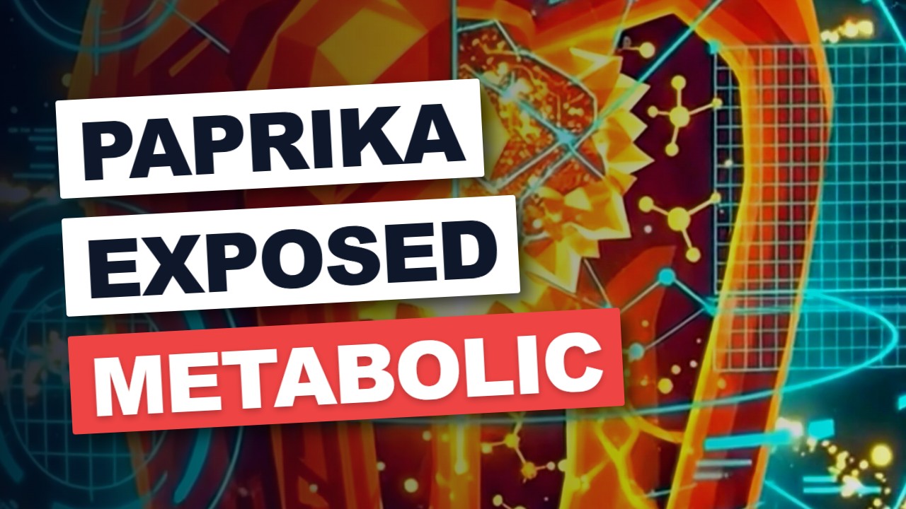 Paprika EXPOSED: Metabolic Health From Fat-Soluble Carotenoids!